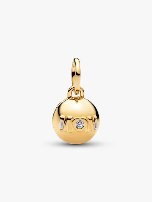 Mom Ball Clasp Charm