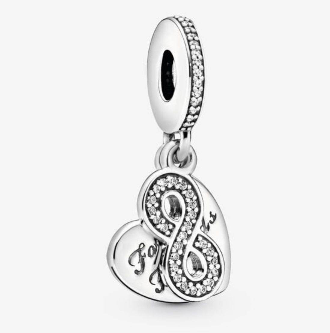 Forever Friends Heart Dangle Charm
