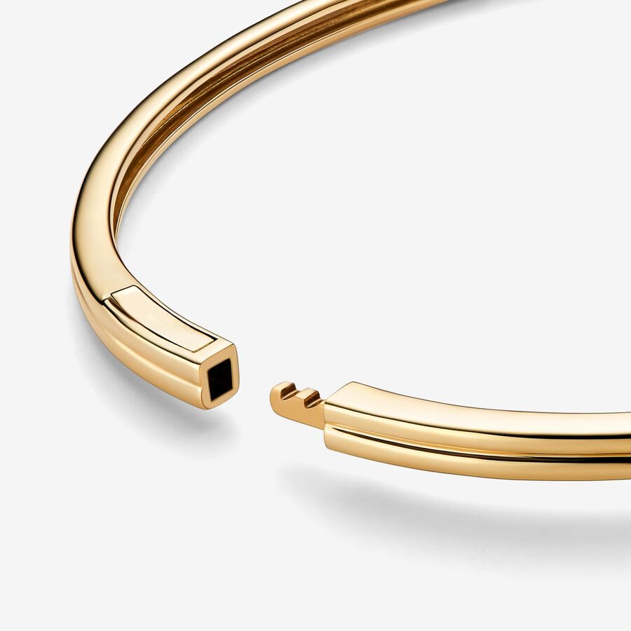 Lab-grown Diamond Bangle 0.25 carat tw 14k Gold - Image 2