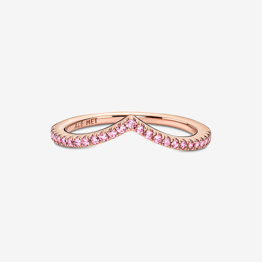Timeless Wish Sparkling Pink Ring - Image 2