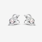 Infinity Knot Stud Earrings