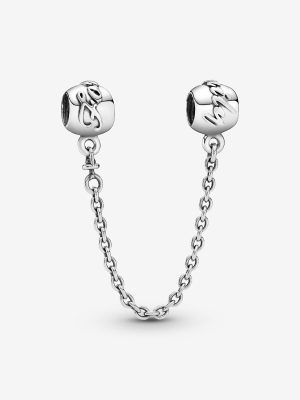 Family Forever Safety Chain Charm