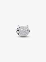 Textured Owl Mini Charm
