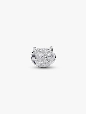 Textured Owl Mini Charm