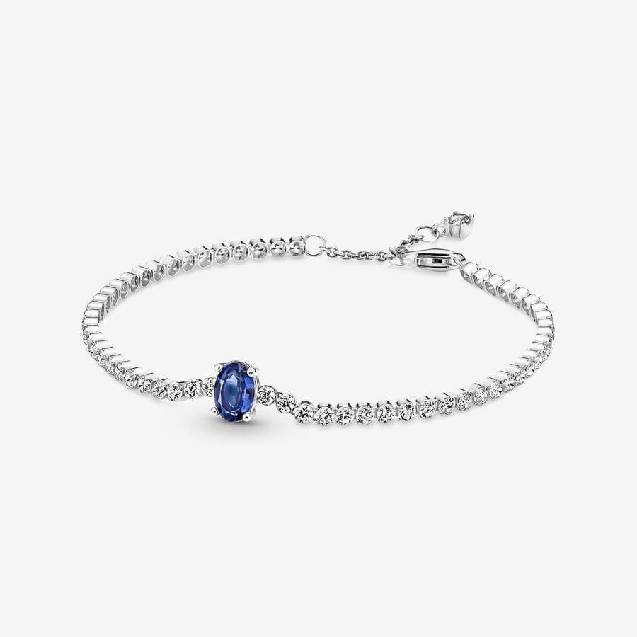 Sparkling Pavé Tennis Bracelet - Image 4