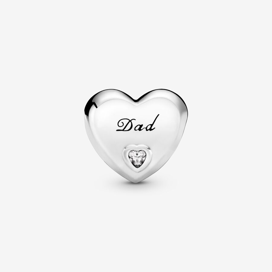 Dad Heart Charm - Image 2