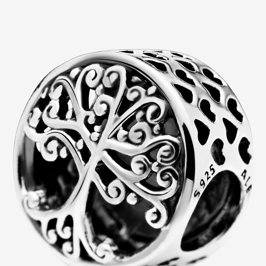 Openwork Family Roots Charm Sterling silver - Image 2