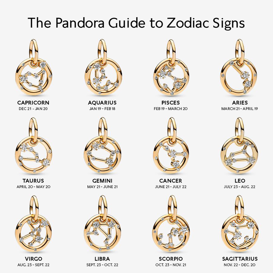Gemini Zodiac Dangle Charm - Image 4