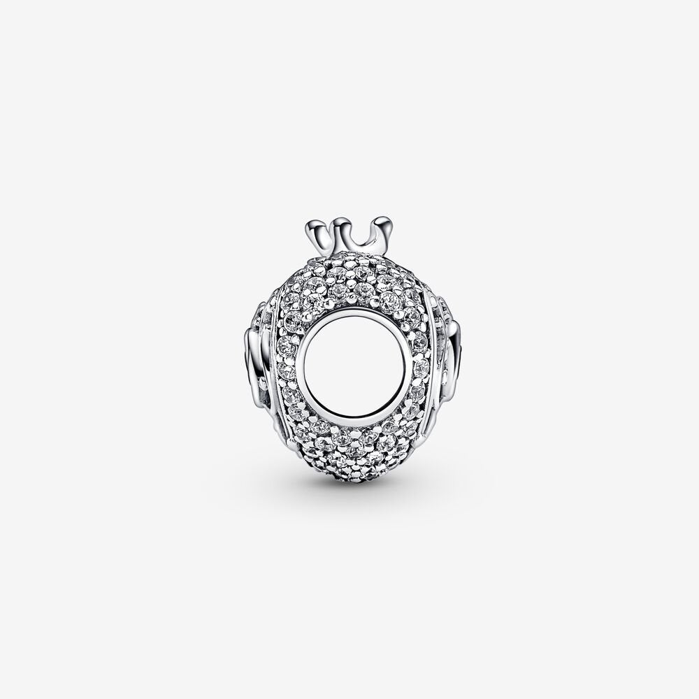 Regal Crown & Heart Charm - Image 3