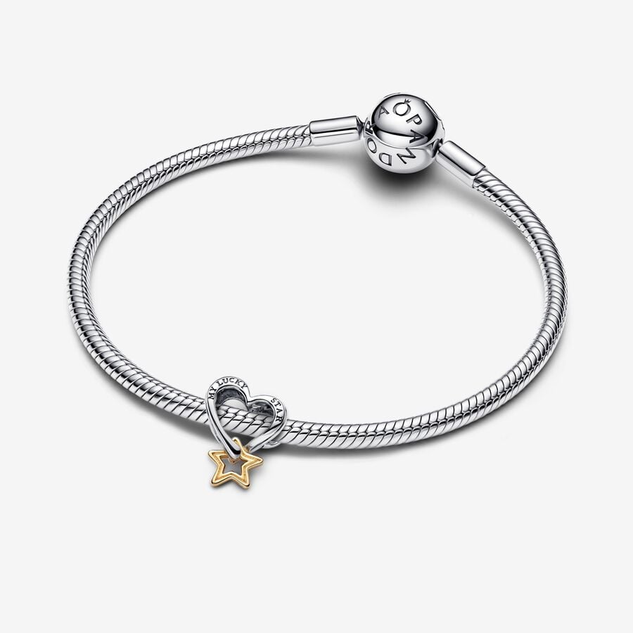 Lucky Star & Heart Charm - Image 2