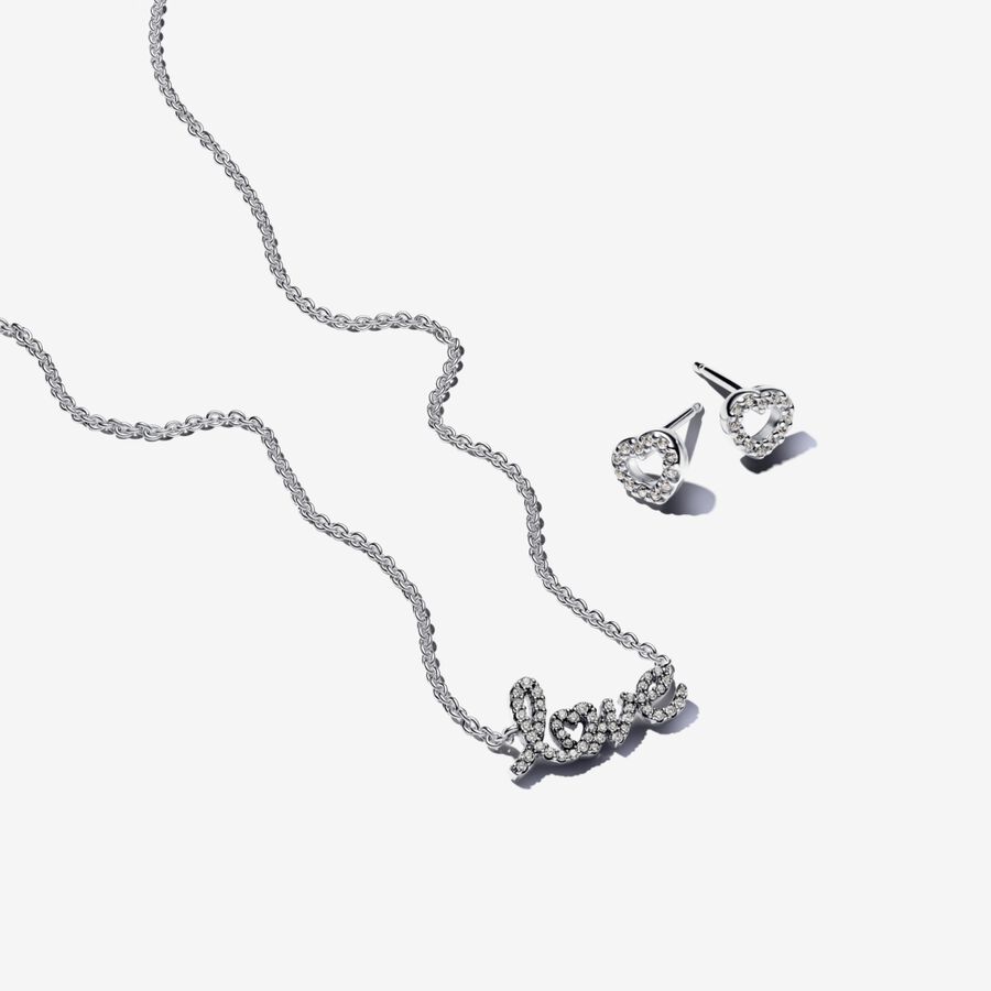 Handwritten Love Jewelry Gift Set