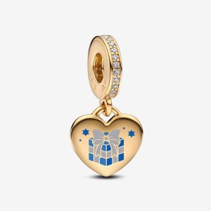 Hanukkah Gift Box Dangle Charm