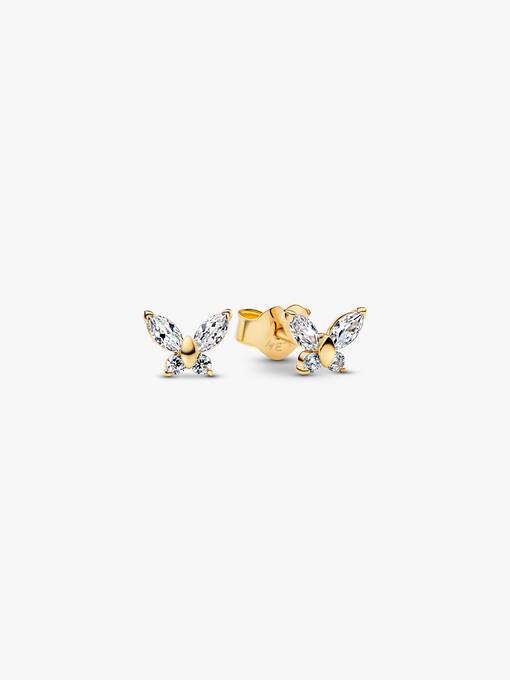 Butterfly Stud Earrings - Image 4