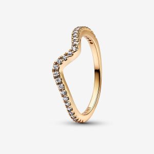 Sparkling Wave Ring