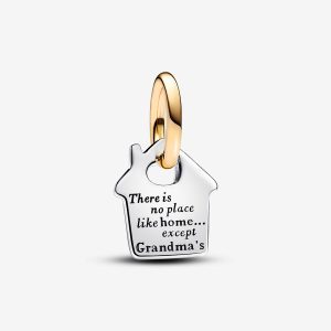 Two-tone Grandma's House Dangle Charm