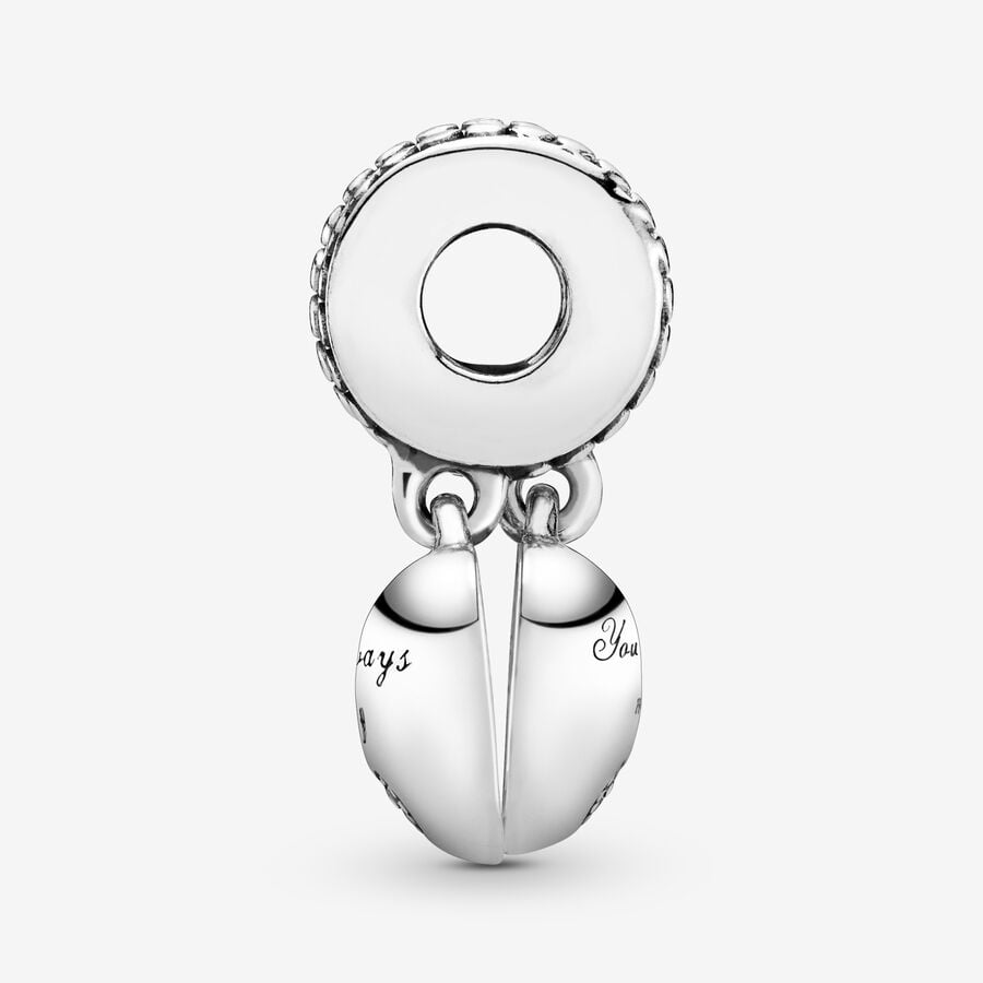Mother & Daughter Hearts Dangle Charm - Image 3