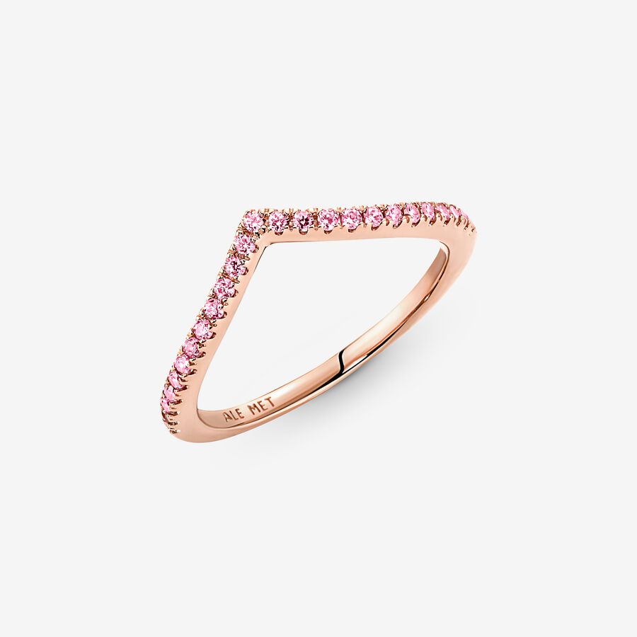 Timeless Wish Sparkling Pink Ring - Image 3