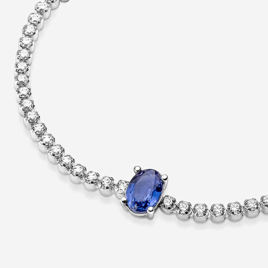 Sparkling Pavé Tennis Bracelet - Image 2
