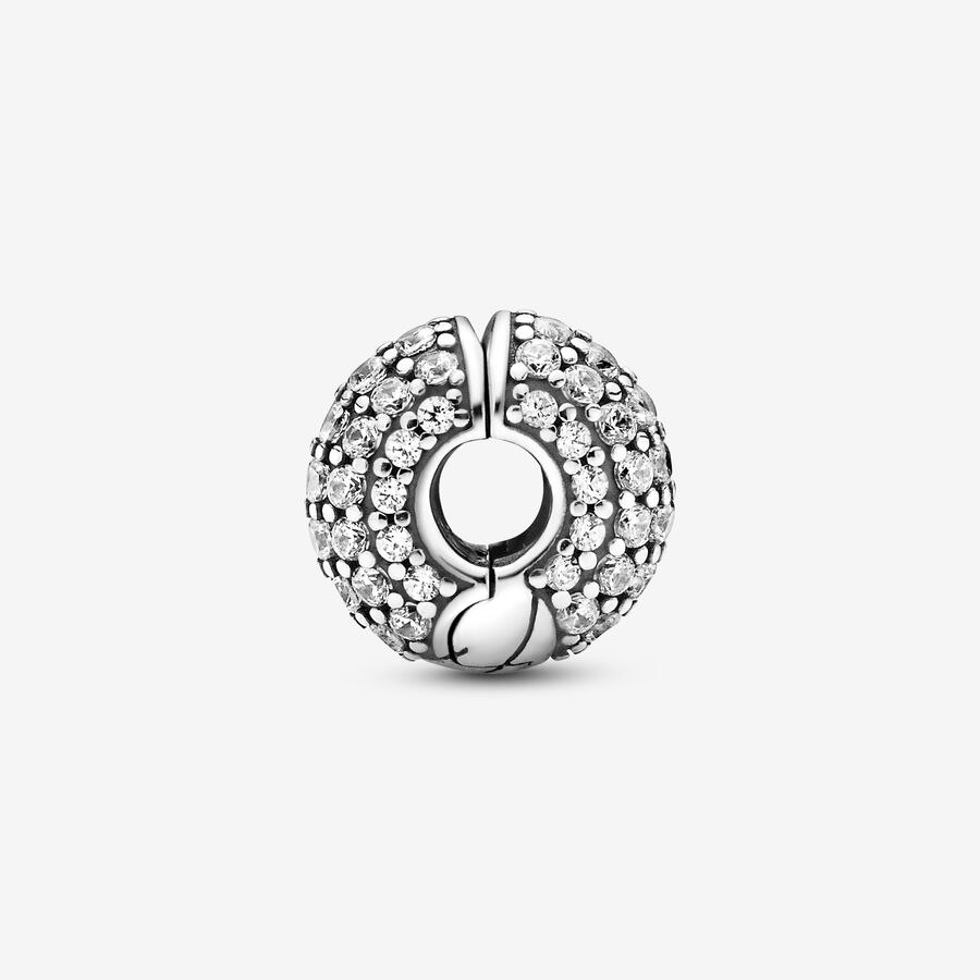 Pave Snake Chain Pattern Clip - Image 3