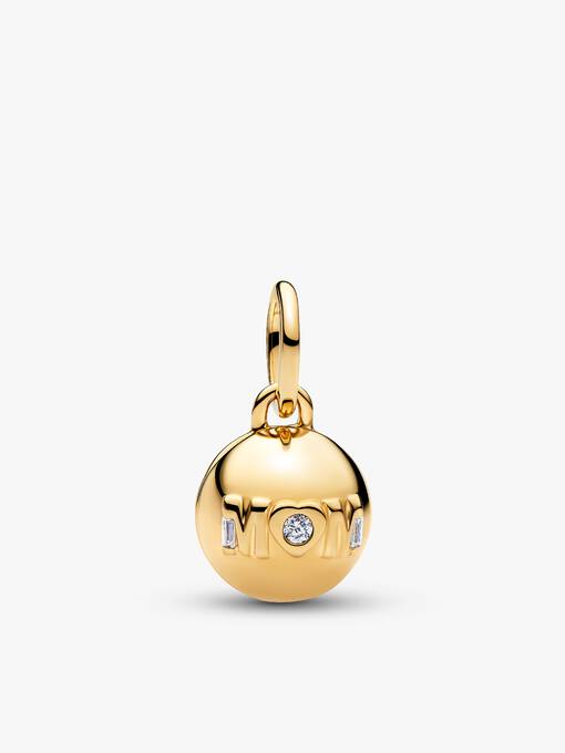 Love You Mom Charm Necklace - Image 2