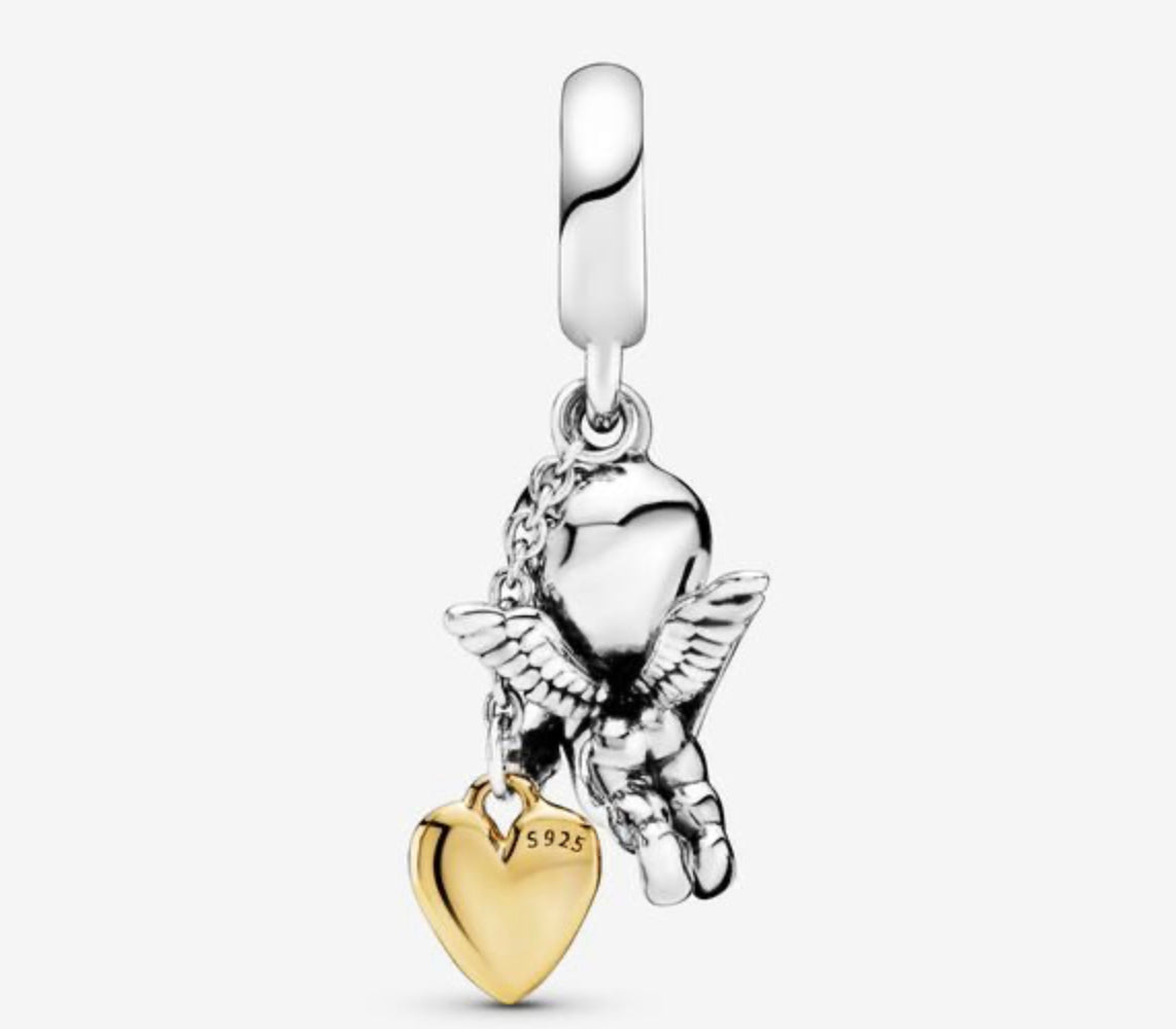 Cupid & You Heart Dangle Charm - Image 3