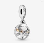 Sparkling Family Tree Dangle Charm