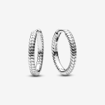 Moments Charm Hoop Earrings