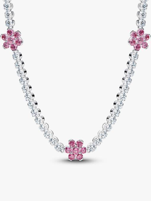 Pink Herbarium Bloom Jewelry Set - Image 2