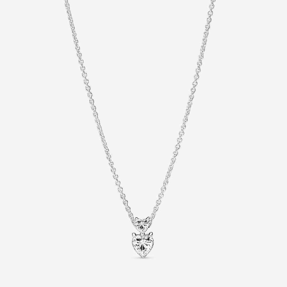 Sparkling Double Heart Jewelry Gift Set - Image 4