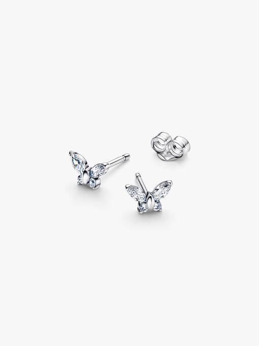 Butterfly Stud Earrings - Image 2