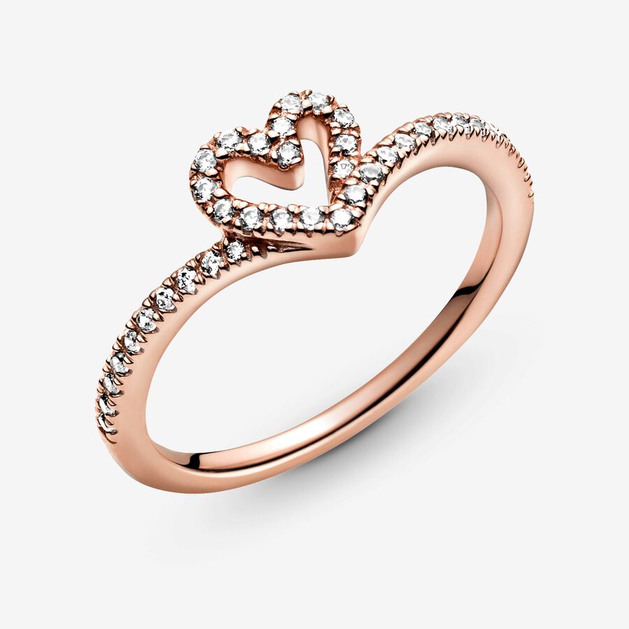 Lots of Love and Sparkle Stacking Ring Set - Image 5