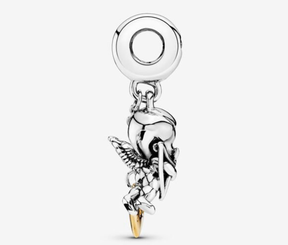 Cupid & You Heart Dangle Charm - Image 2