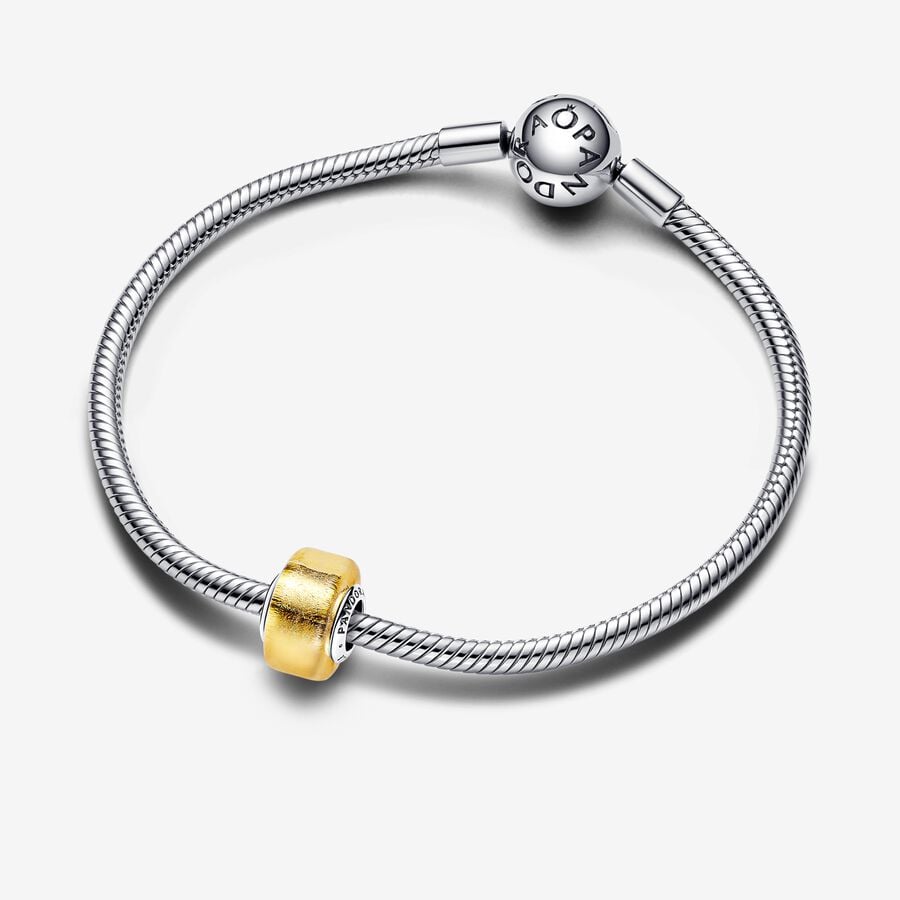 Golden Mini Murano Glass Charm - Image 2