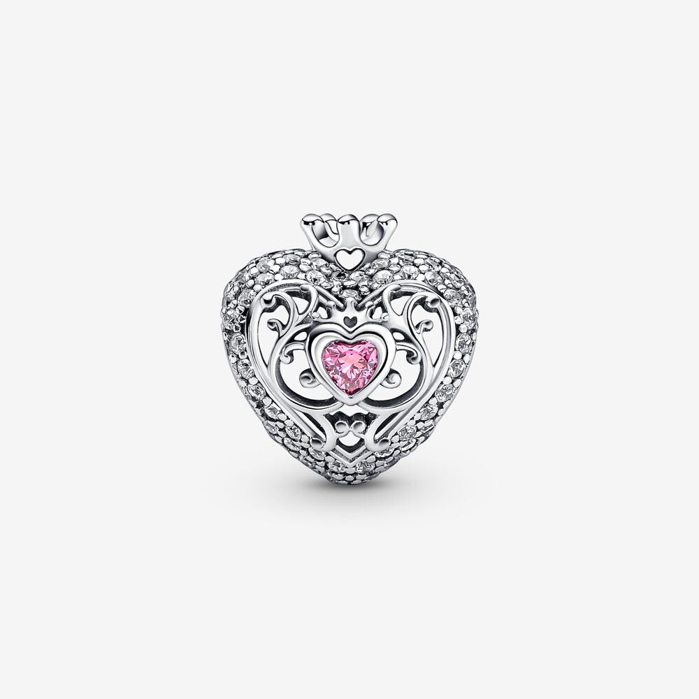 Regal Crown & Heart Charm - Image 2