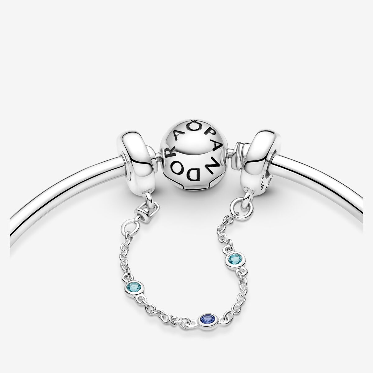 Triple Blue Stone Safety Chain - Image 3