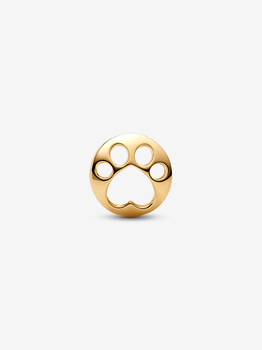Openwork Paw Charm