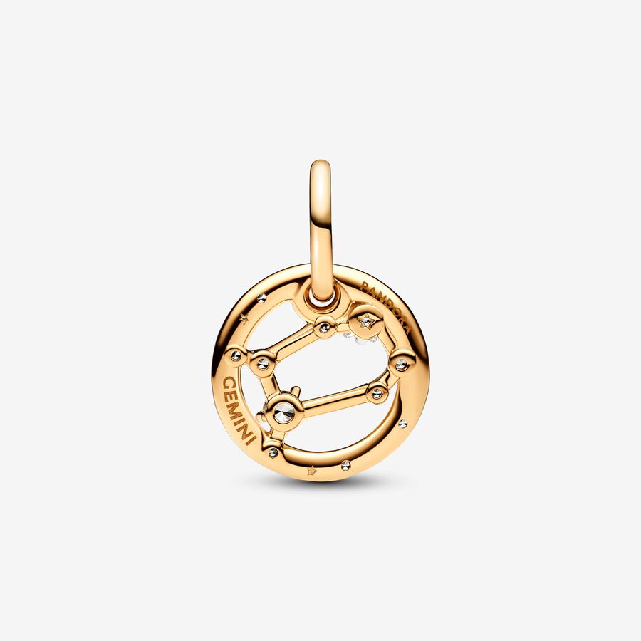 Gemini Zodiac Dangle Charm - Image 2