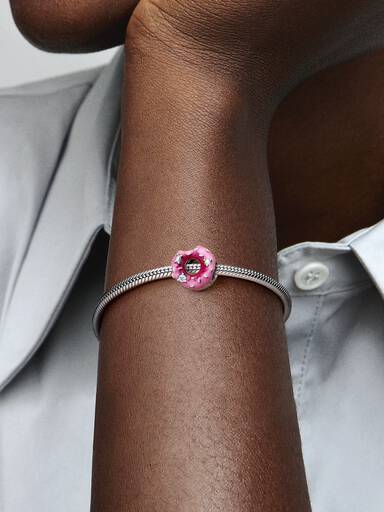 Sparkling Sprinkled Donut Charm - Image 2