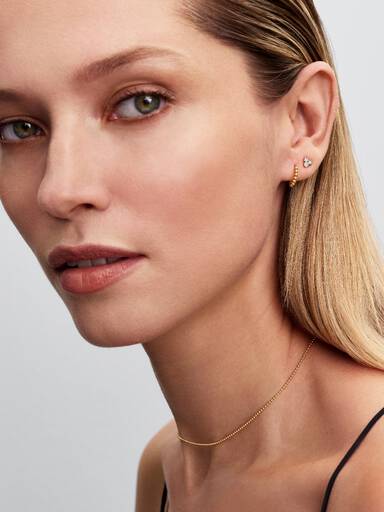Era Bead Hoop Earrings - Image 4