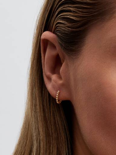 Era Bead Hoop Earrings - Image 2