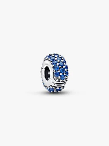 Royal Blue Stone Clip Charm - Image 3