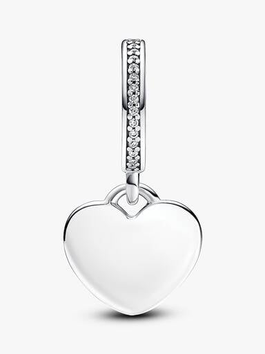 Day of the Dead Sugar Skull Heart Dangle Charm - Image 7