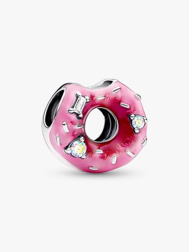 Sparkling Sprinkled Donut Charm - Image 3