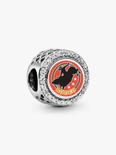 Rodeo Bucking Bull Charm - Image 2