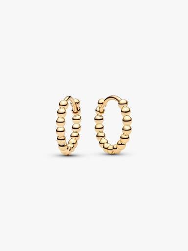 Era Bead Hoop Earrings - Image 3