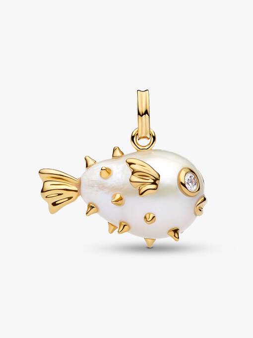 Oversized Puffy Fish Pendant - Image 3