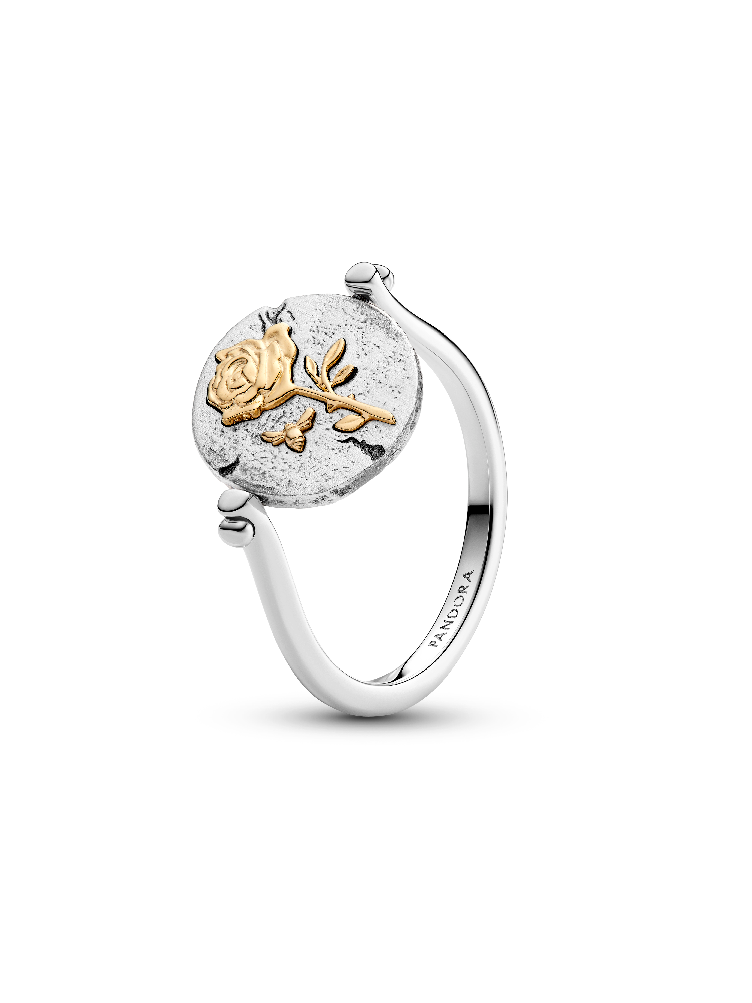 Rose Reversible Medallion Ring - Image 2