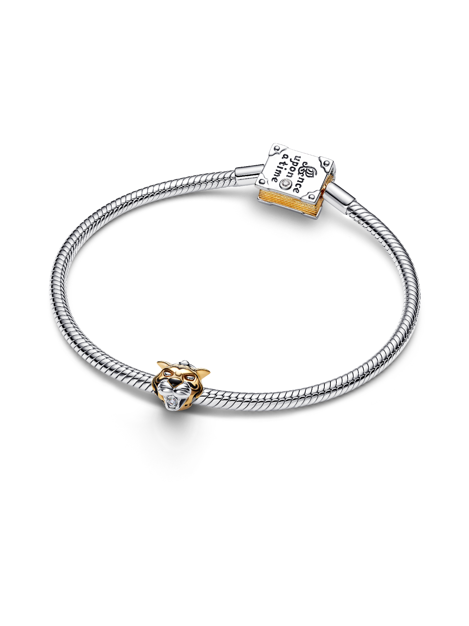 Disney Princess Jasmine Rajah Lab-grown Diamond Charm - Image 3