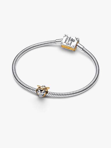 Disney Princess Jasmine Rajah Lab-grown Diamond Charm - Image 5