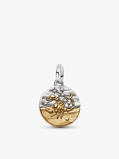 Scorpio Medallion Charm Necklace Set - Image 5